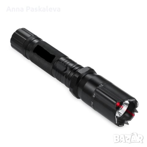 Електрошоково фенерче с лазер, снимка 2 - Къмпинг осветление - 40418329
