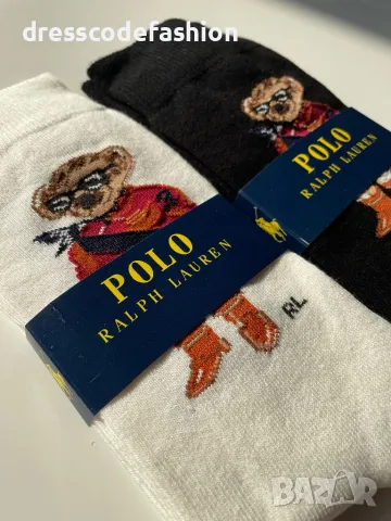Чорапи с мече Polo Ralph Lauren , снимка 11 - Мъжки чорапи - 48783238