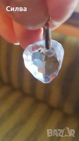  Прозрачен Камък Сваровски за колие , снимка 6 - Колиета, медальони, синджири - 40600172