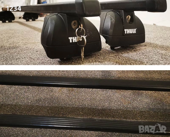 Багажник напречни греди THULE за AUDI A6 Avant C6, C7, снимка 2 - Аксесоари и консумативи - 52893766