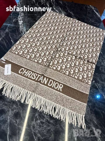 Christian Dior кашмирени шалове, снимка 8 - Шалове - 56116206