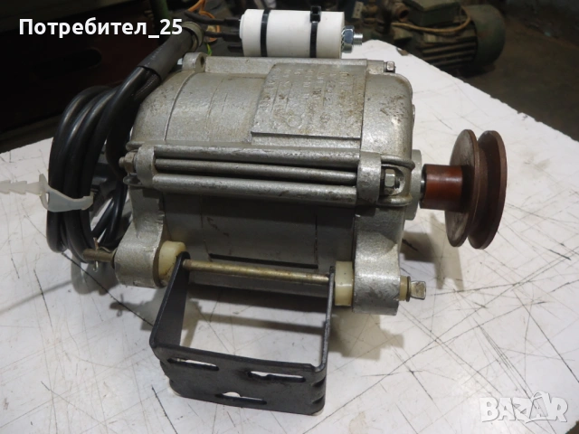 Монофазен ел.мотор 180W - 1400 об/мин., снимка 2 - Електродвигатели - 54175440