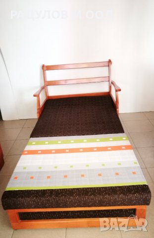 По поръчка с избор на цвят и дамаска - Разтегателен фотьойл Комфорт / 30402, снимка 6 - Дивани и мека мебел - 32047974