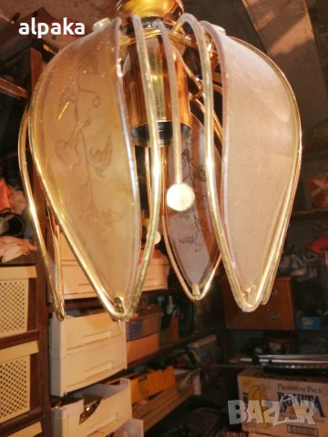 Продавам красива лампа за таван, снимка 3 - Лампи за таван - 40312221