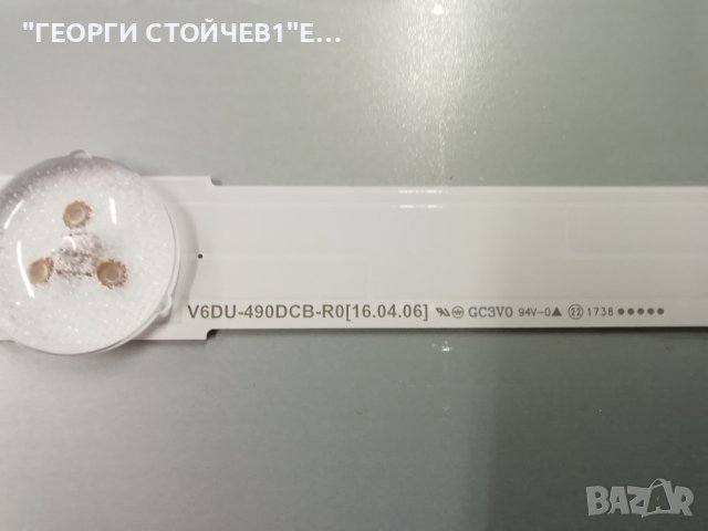 SAMSUNG   UE49MU6202K  СЪС СЧУПЕН ДИСПЛЕЙ, снимка 11 - Части и Платки - 38539833