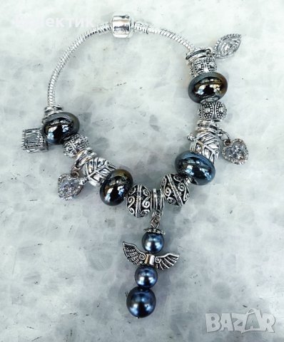 Гривна тип Пандора с ангел, снимка 8 - Гривни - 37380293