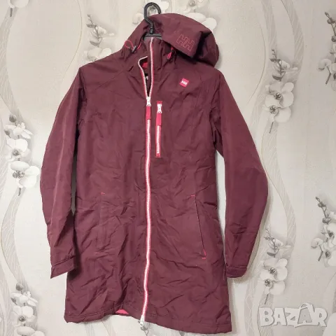 Helly Hansen Belfast размер XS  Дамско дълго яке  за дъжд и сняг, снимка 3 - Якета - 48709387
