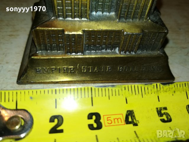 USA-NEW YORK МЕД/МЕСИНГ 1410211817, снимка 12 - Антикварни и старинни предмети - 34465402