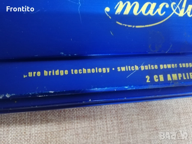 усилвател за кола MacAudio, снимка 4 - Аксесоари и консумативи - 52937545