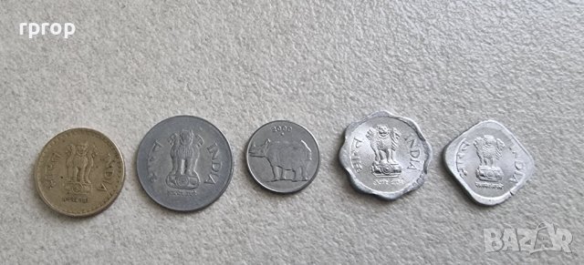 Монети. Индонезия. Рупии. 5 бр., снимка 8 - Нумизматика и бонистика - 42425261