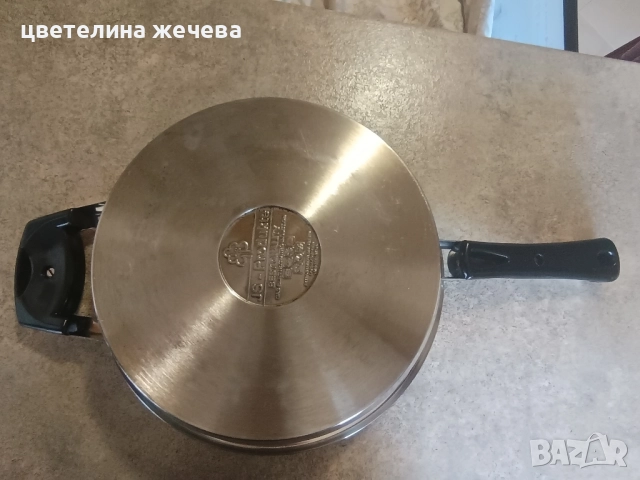 Професионален тиган с двойно дъно JS-Produkte, снимка 5 - Съдове за готвене - 52374897