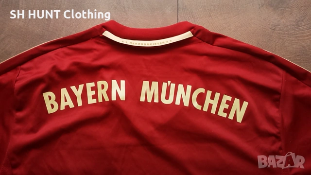 Adidas BAYERN MUNCHEN Размер L оригинална тениска 5-49, снимка 12 - Тениски - 53296654