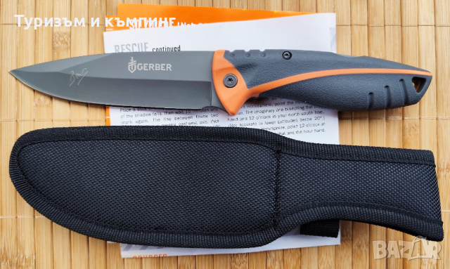 Ловен нож Gerber Bear Grylls, снимка 4 - Ножове - 44767212