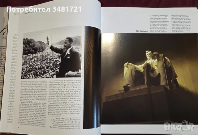 Линкълн - голяма илюстрирана биография / Lincoln. An Intimate Portrait, снимка 5 - Биографии, мемоари и спомени - 55822711