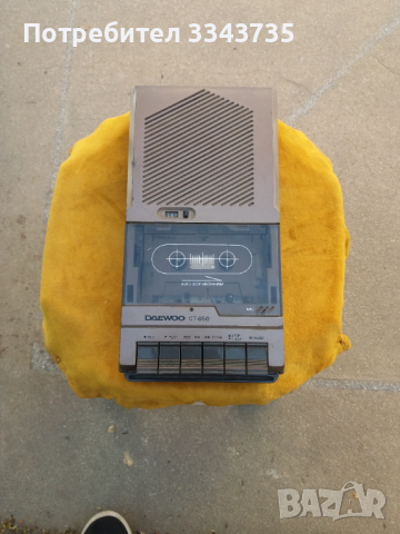 ПРОДАВАМ КАСЕТОФОН     Daewoo CT 650 диктофон 