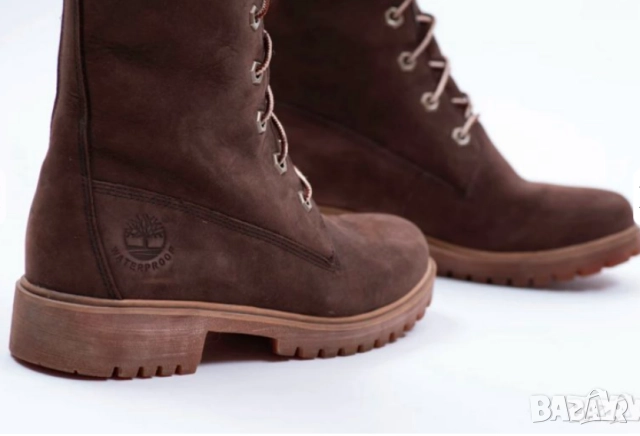 водоустойчиви Timberland Premium 14-инчови ботуши до под коляното номер 39 и 39,5, снимка 5 - Дамски ботуши - 52297902
