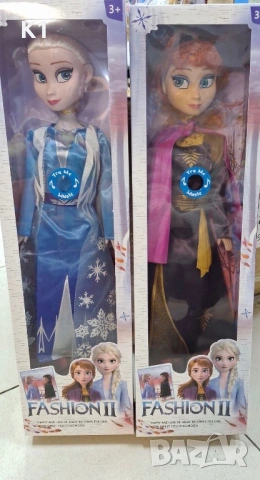 Голяма Музикална Кукла Елза и Анна 55см, Кукли Замръзналото Кралство Frozen