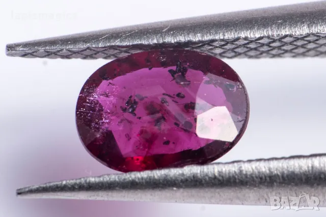 Рубин 0.34ct нетретиран овална шлифовка #5