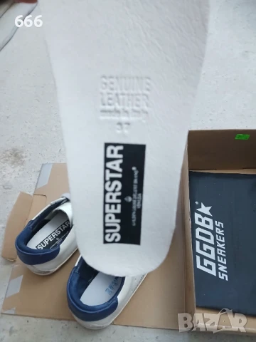 Кожени кецове Golden Goose, снимка 2 - Кецове - 51174516