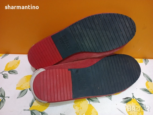 Tommy Hilfiger N 45 мокасини кожени, снимка 8 - Маратонки - 53330226