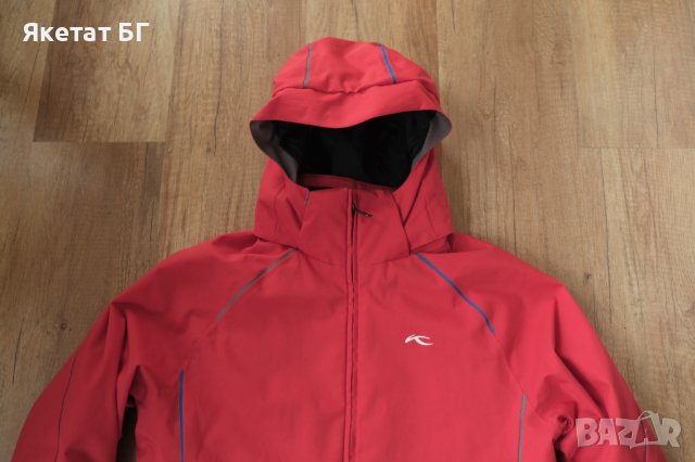 KJUS оригинално мъжко яке червено, размер 176, снимка 3 - Якета - 36985464