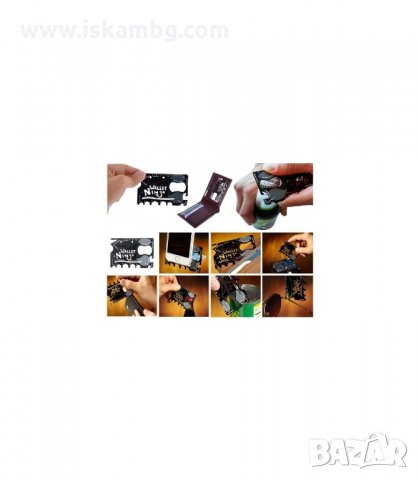 WALLET NINJA 18 В 1 МУЛТИФУНКЦИОНАЛЕН ИНСТРУМЕНТ ЗА ПОРТФЕЙЛ - код 1177, снимка 8 - Други стоки за дома - 34053210