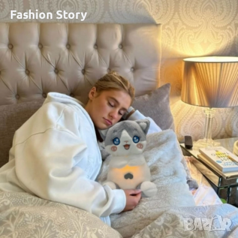 Успокояваща плюшена играчка, със светлина и звук, снимка 2 - Плюшени играчки - 51853815