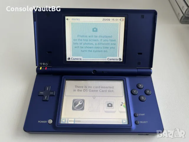 Nintendo DSi син + 2 оригинални игри , снимка 8 - Nintendo конзоли - 56213133