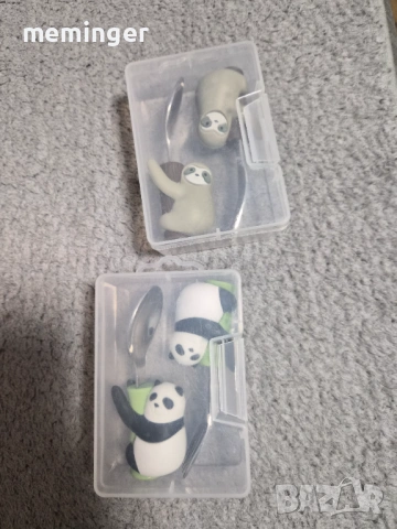 Панда прибори, снимка 2 - Прибори, съдове, шишета и биберони - 53136526