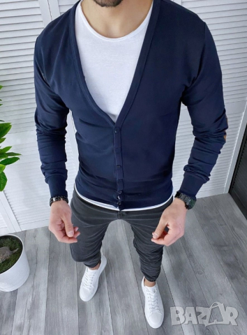 Мъжка жилетка модел 2025г. Алта Синя