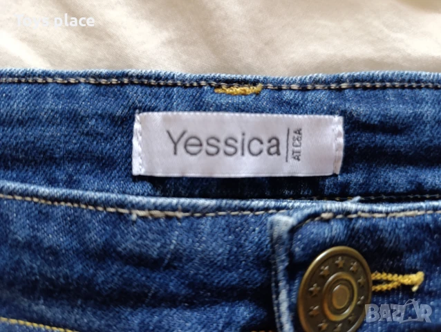 L/XL къси дънкови панталони, снимка 3 - Къси панталони и бермуди - 50994830