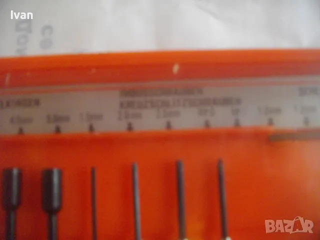 КОМПЛЕКТ 21 бр. НОВИ МИКРО МИНИ РЪЧНИ ОТВЕРТКИ И КЛЮЧОВЕ СПЕЦИАЛИЗИРАНИ ЗА МИКРОЕЛЕКТРОНИКА НЕМСКИ, снимка 12 - Други инструменти - 48603899