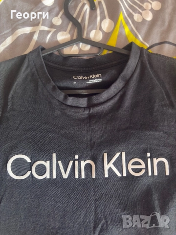 Мъжка тениска Calvin Klein, снимка 3 - Тениски - 52429556