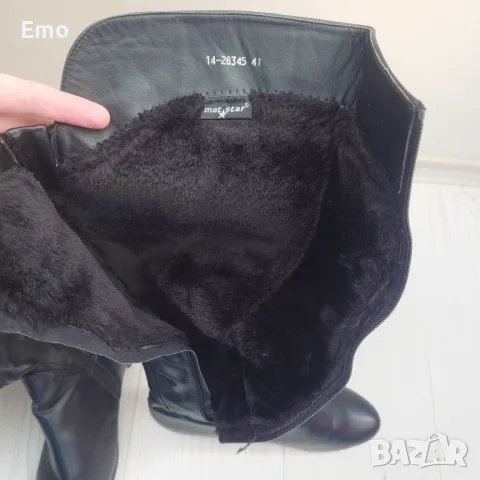 Дамски ботуши с подплата Mat Star, снимка 4 - Дамски ботуши - 49240684