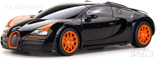 Rastar Кола Bugatti Grand Sport Vitesse с дистанционно управление 1:24 47000, снимка 3 - Коли, камиони, мотори, писти - 48881939