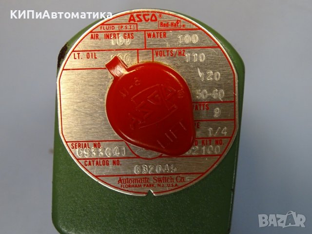 магнет вентил 3-пътен ASCO 104R general purpose solenoid valve 110VAC, снимка 6 - Резервни части за машини - 37827647