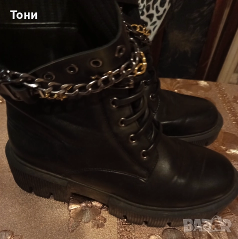 LADY GLORY Нови Дамски Боти Изцяло от Естествена Кожа 39, снимка 10 - Дамски боти - 52923194