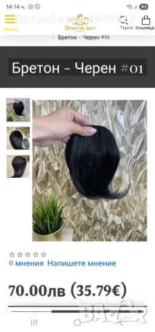 Бретон, снимка 2 - Аксесоари за коса - 53006118