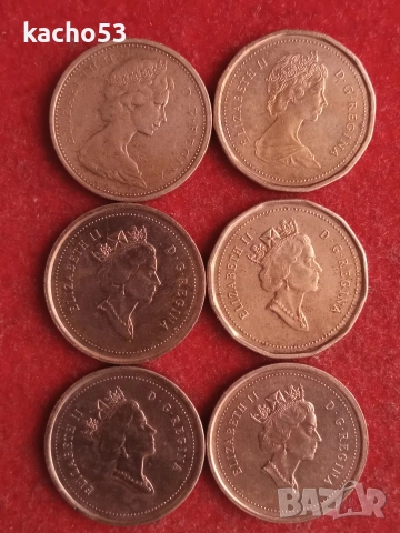 Лот- 1 цент 1976-2000 г.Канада., снимка 2 - Нумизматика и бонистика - 53876534