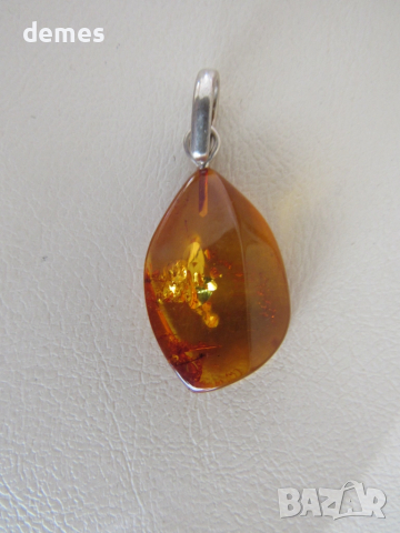 Колие - висулка първокласен балтийски кехлибар