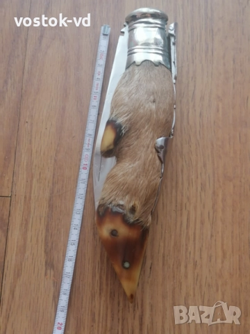 NAVAJA ALBACETE ГОЛЯМ СГЪВАЕМ ЛОВЕН НОЖ, снимка 15 - Антикварни и старинни предмети - 52939509