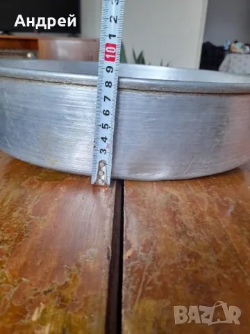 Стара алуминиева тава,тепсия #15, снимка 2 - Други ценни предмети - 47830241