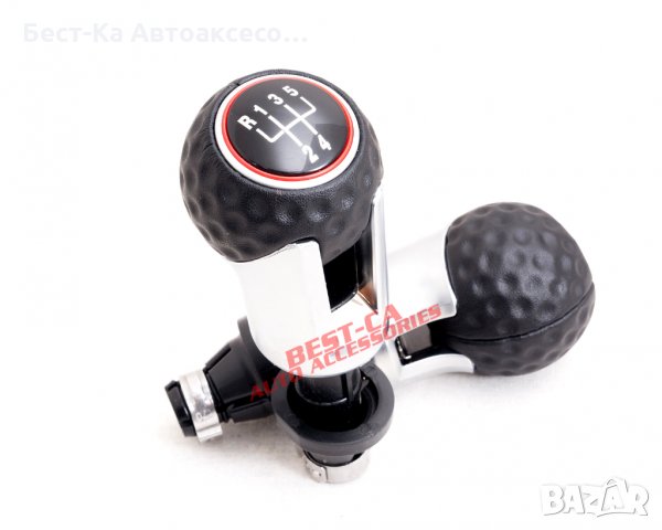 Топка скоростен лост Volkswagen/Фолксваген Голф/Golf Mk5 Mk6 Mk7 Jetta EOS Scirocco, снимка 1