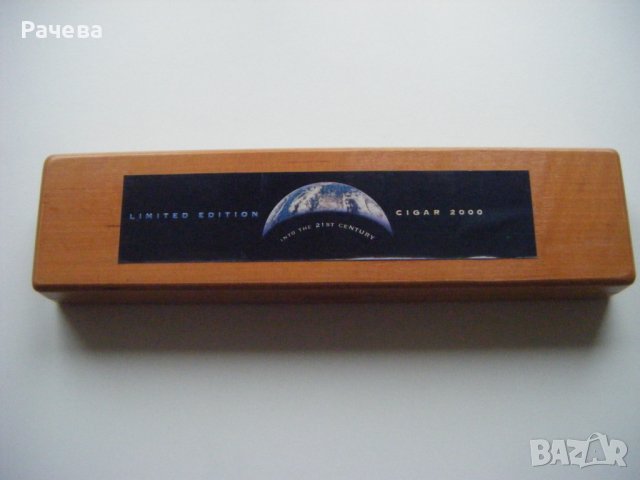 Дървена кутия за пури 