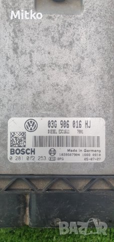 Компютър/Ecu  двигател Фолксваген Голф5  2.0TDI DSG  автомат, снимка 2 - Части - 37051445