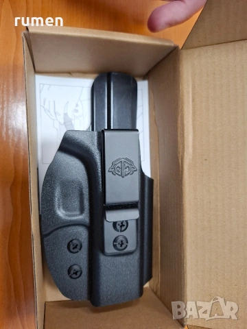 Кобур за скрито носене за Глок 19, снимка 2 - Оборудване и аксесоари за оръжия - 53148200
