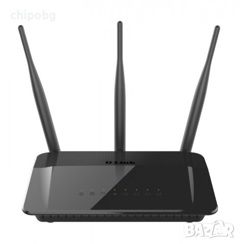 Рутер, D-Link Wireless AC750 Dual Band 10/100 Router with external antenna, снимка 1 - Рутери - 38524747