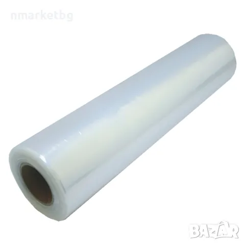 Стреч фолио 23 микрона, 50см ширина, 3,2 кг ролка, снимка 1