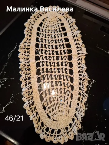 Плетива на една кука , снимка 4 - Покривки за маси - 49076782