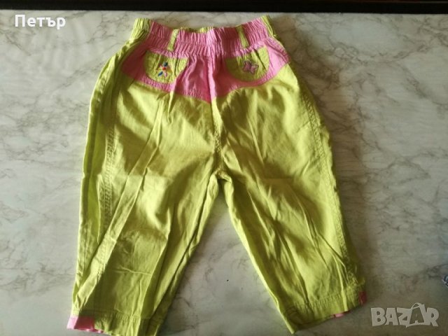 Продавам детски панталонки 3/4 за момиче, снимка 1 - Детски къси панталони - 33260875